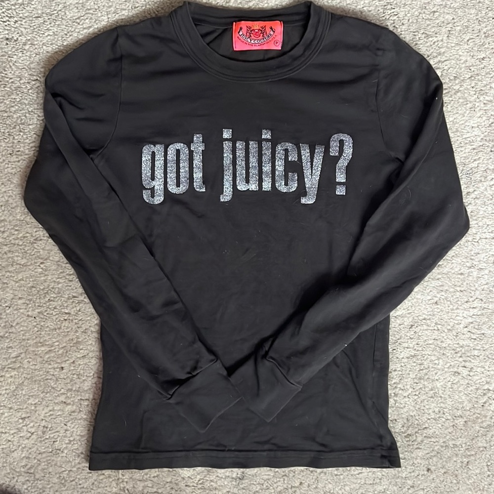 Vintage juicy couture “got juicy?”
